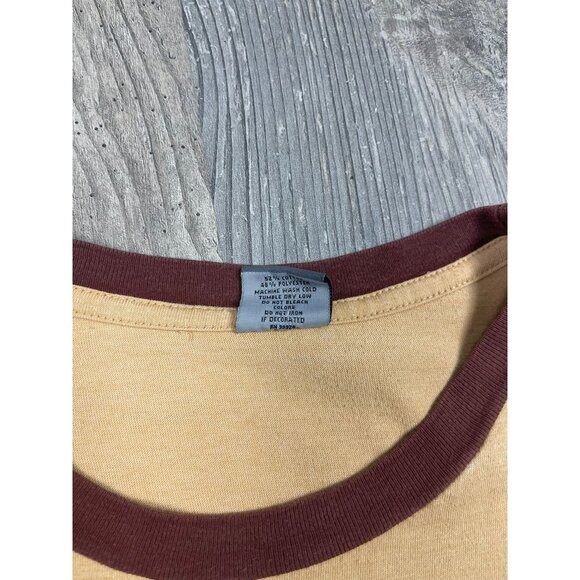 Vintage SNL Saturday Night Live More Cowbell T-Shirt Large Ringer Tee Brown - Picture 4 of 7